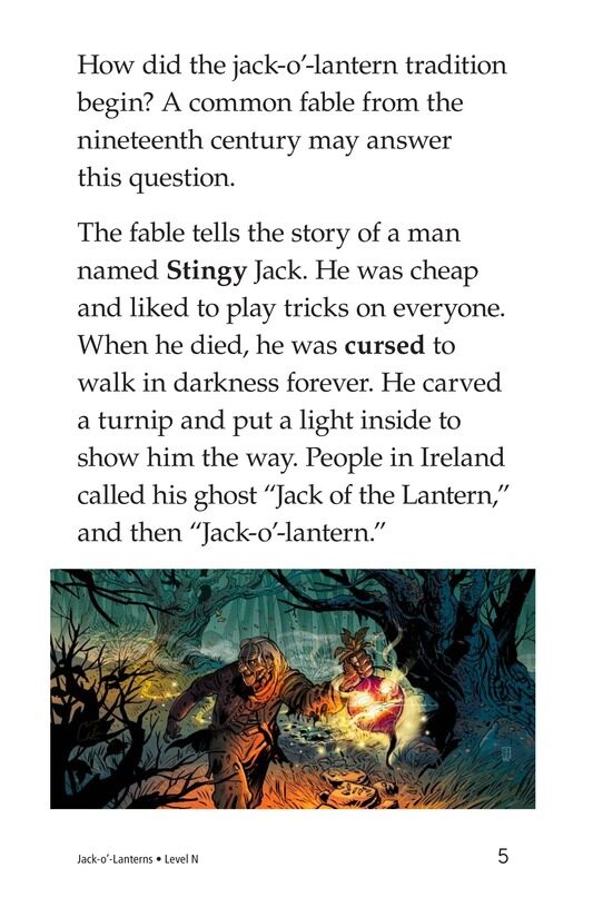 Jack o' Lanterns绘本故事第4页