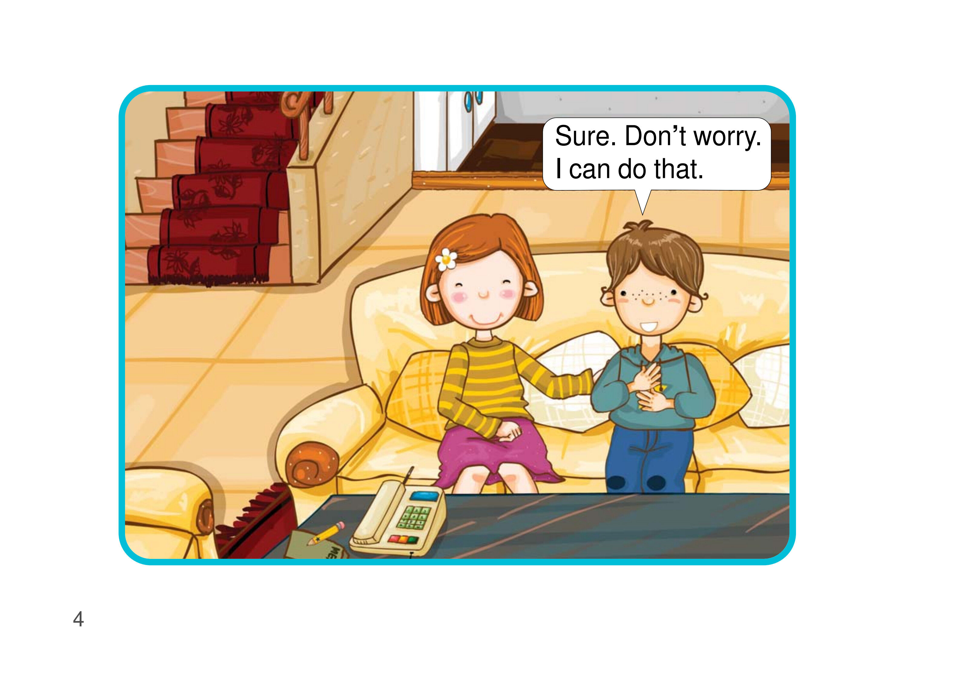 Can I Take a Massage?绘本故事第5页