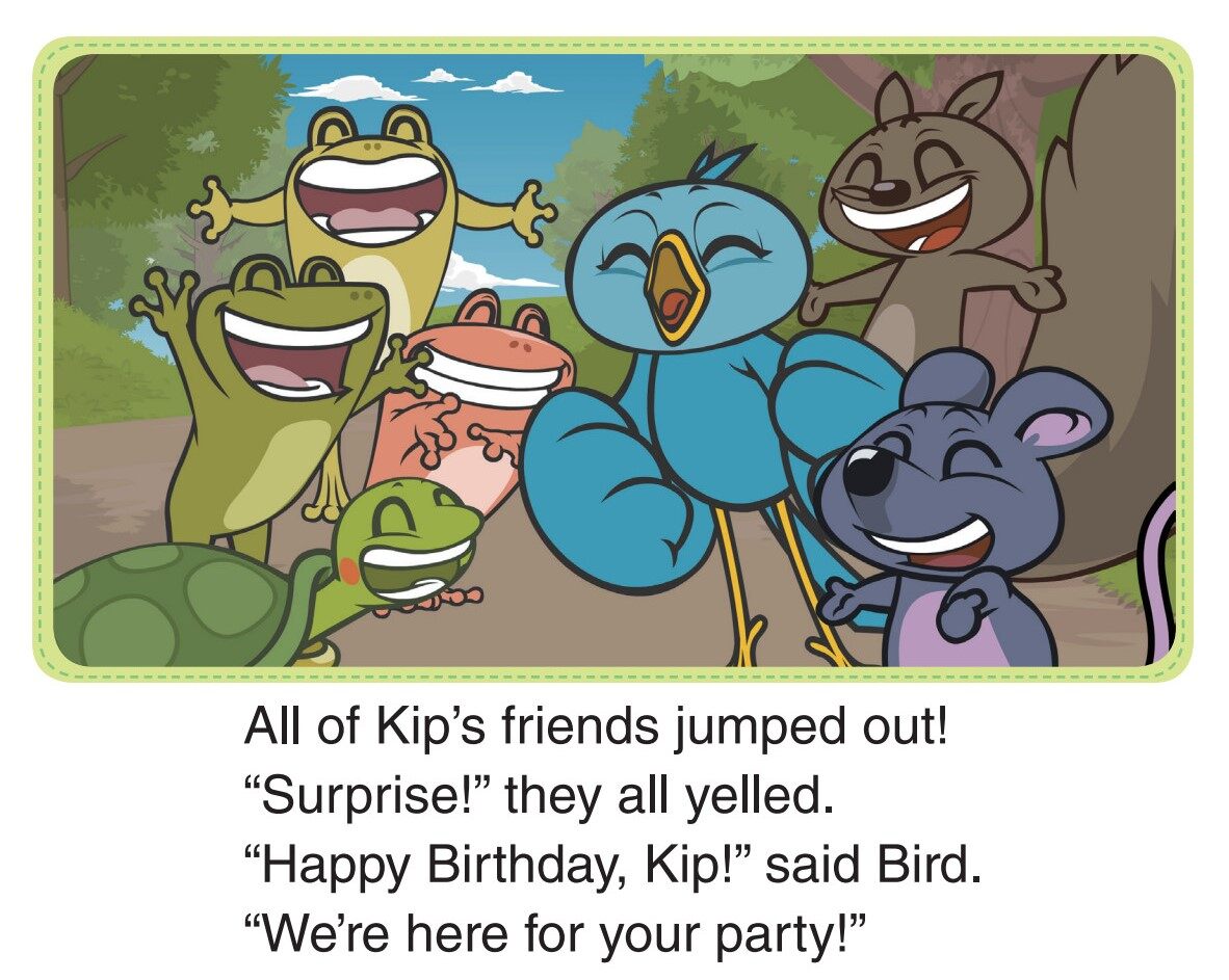 Surprise, Kip!绘本故事第5页