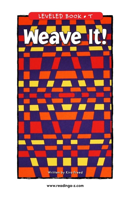 Weave It!绘本故事第2页
