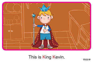'K' words -  King Kevin绘本故事第2页