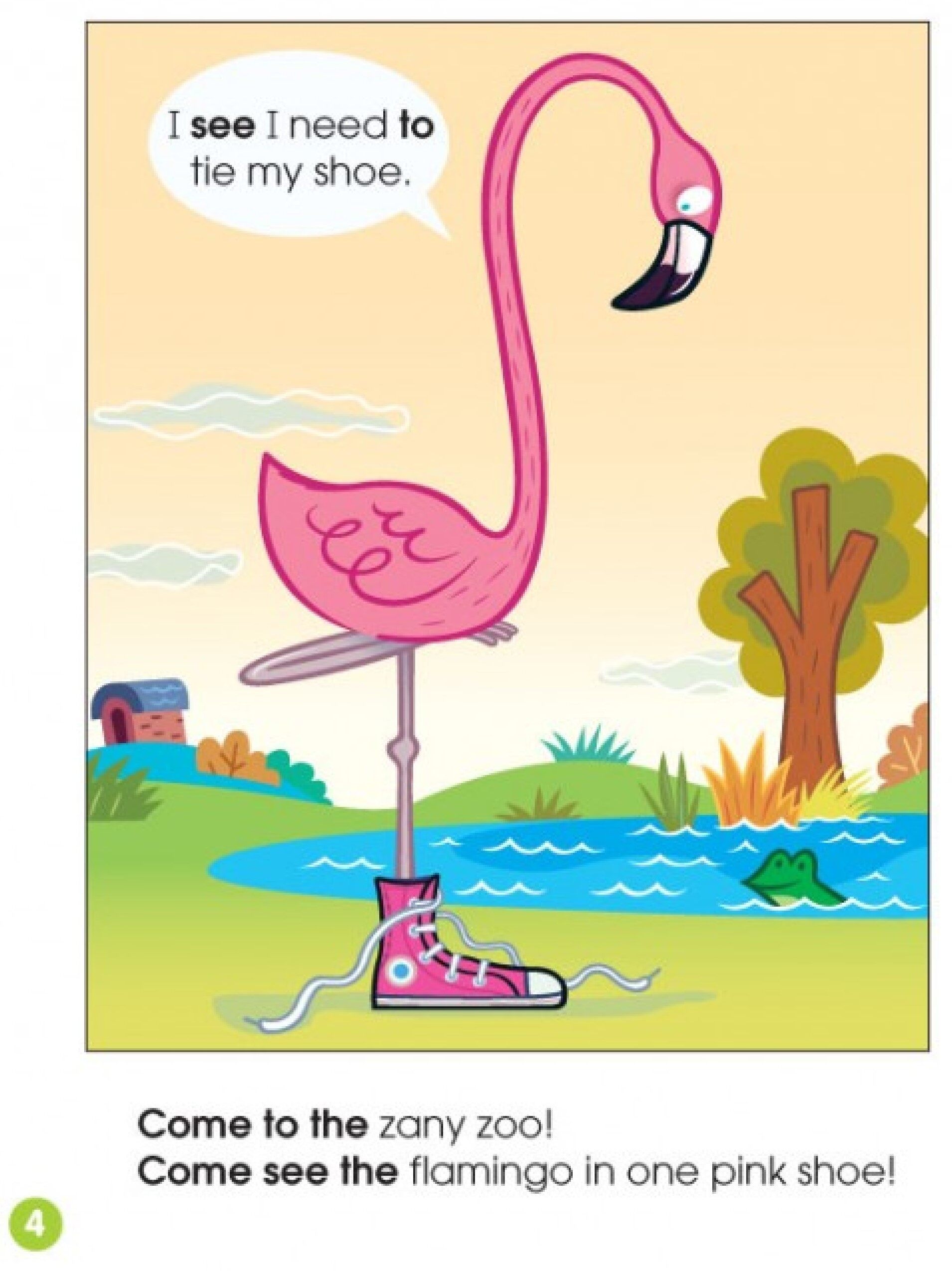 Come to the Zany Zoo绘本故事第4页