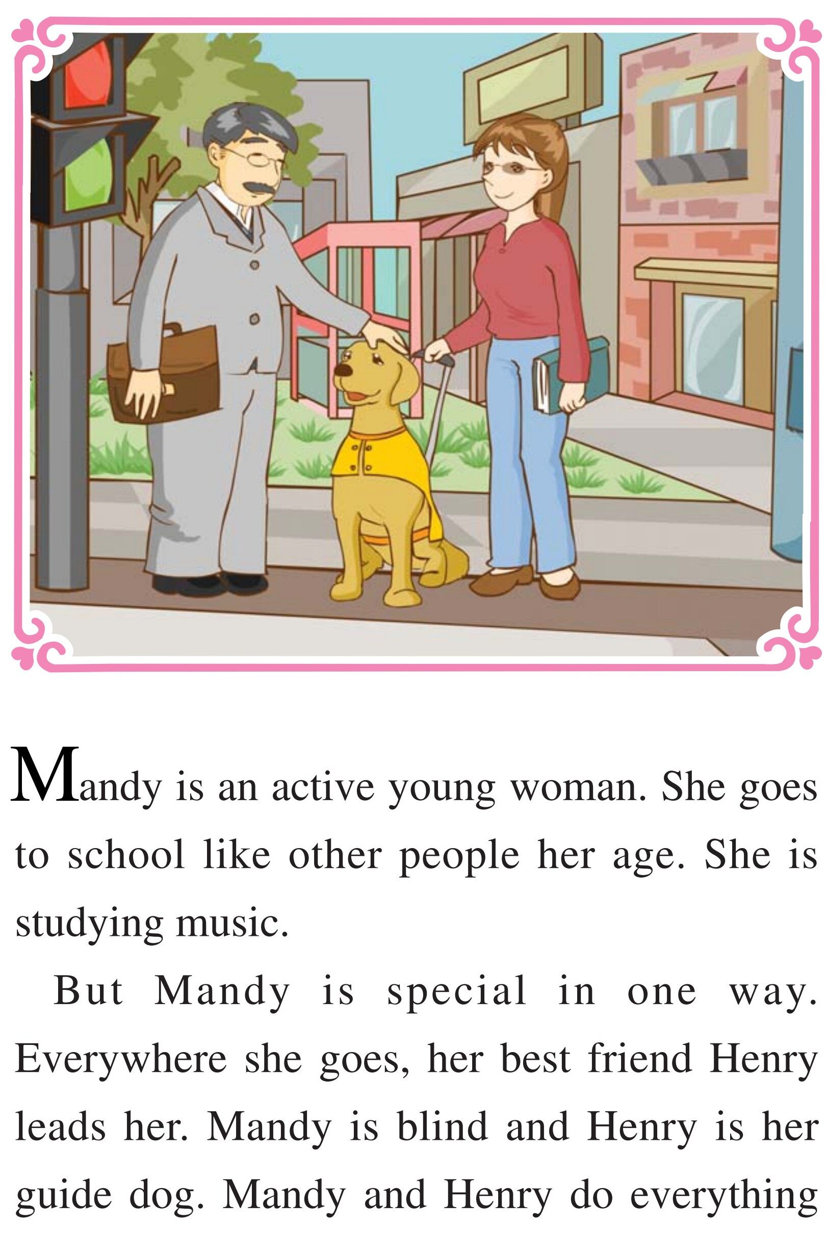 Henry the Guide Dog绘本故事第3页