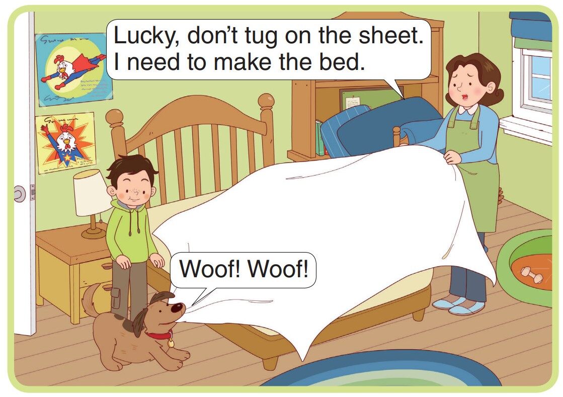 A Lucky Helper绘本故事第3页