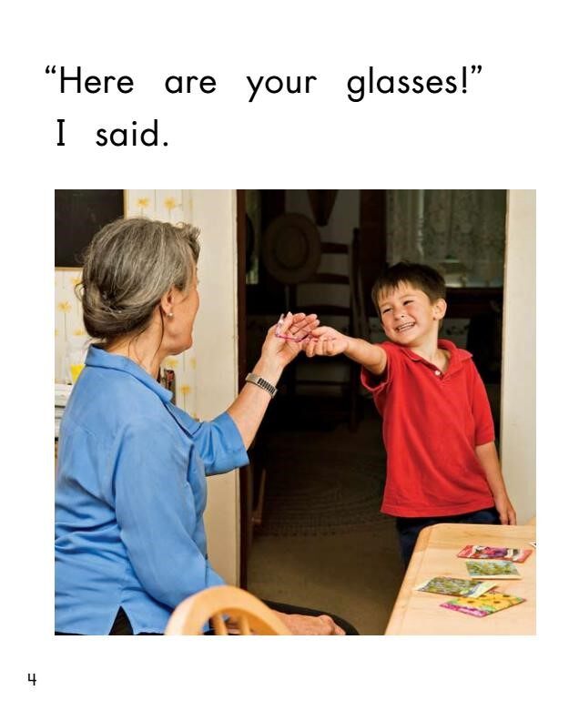 Grandma's Glasses绘本故事第5页