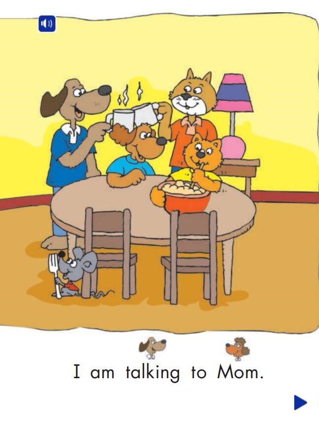 Cat and Dog Munch Together绘本故事第4页