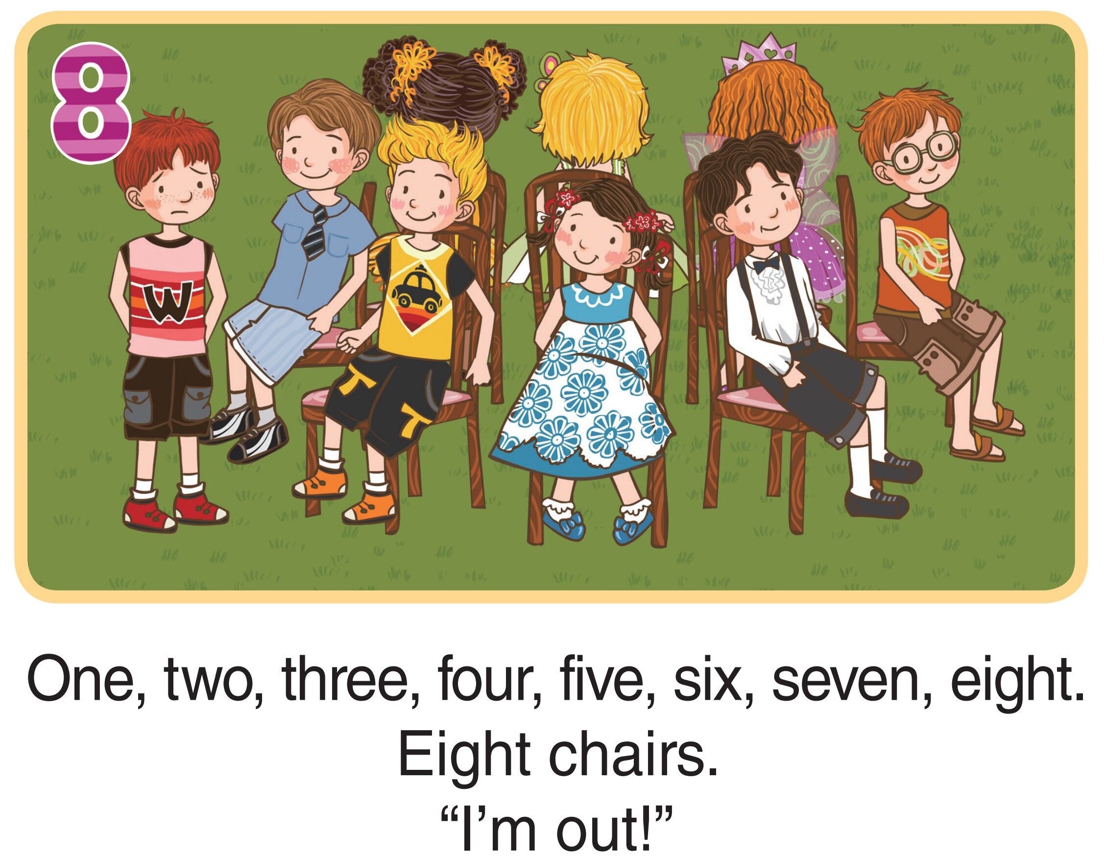 Musical Chairs绘本故事第3页