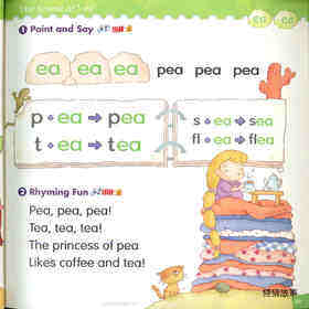 4 The Vowel Pair 'ea'绘本故事第4页