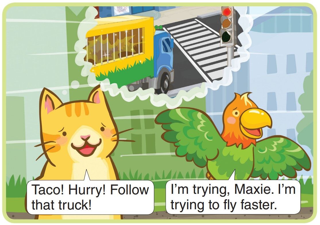 Follow That Truck!绘本故事第3页