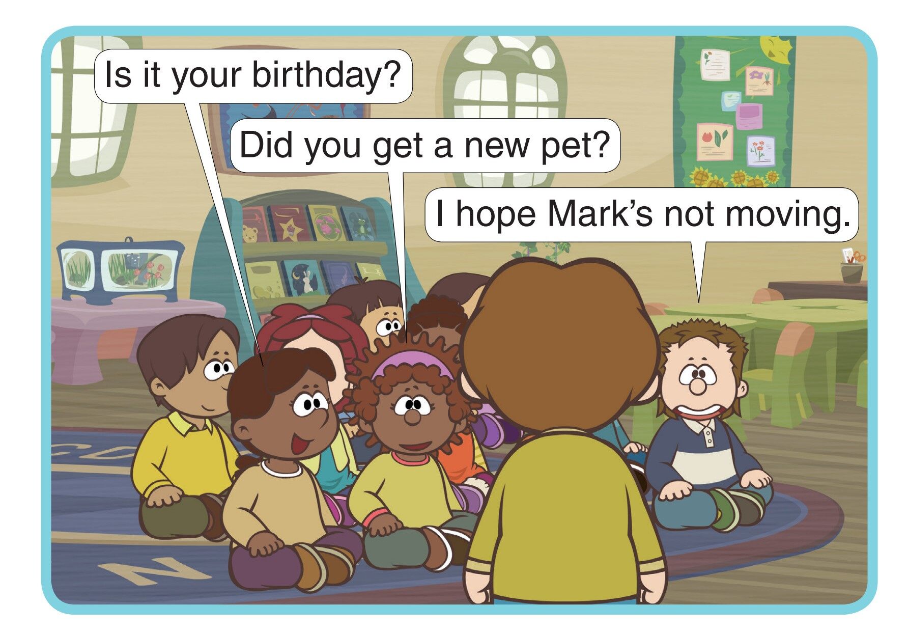 Room Two Helps Out绘本故事第5页