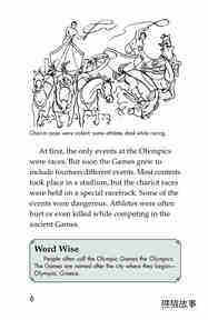 The Olympics Past and Present绘本故事第5页