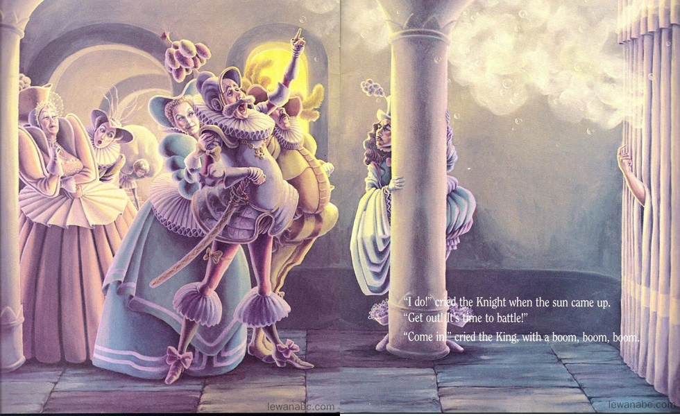 (16周)King Bidgood's in the Bathtub绘本故事第4页