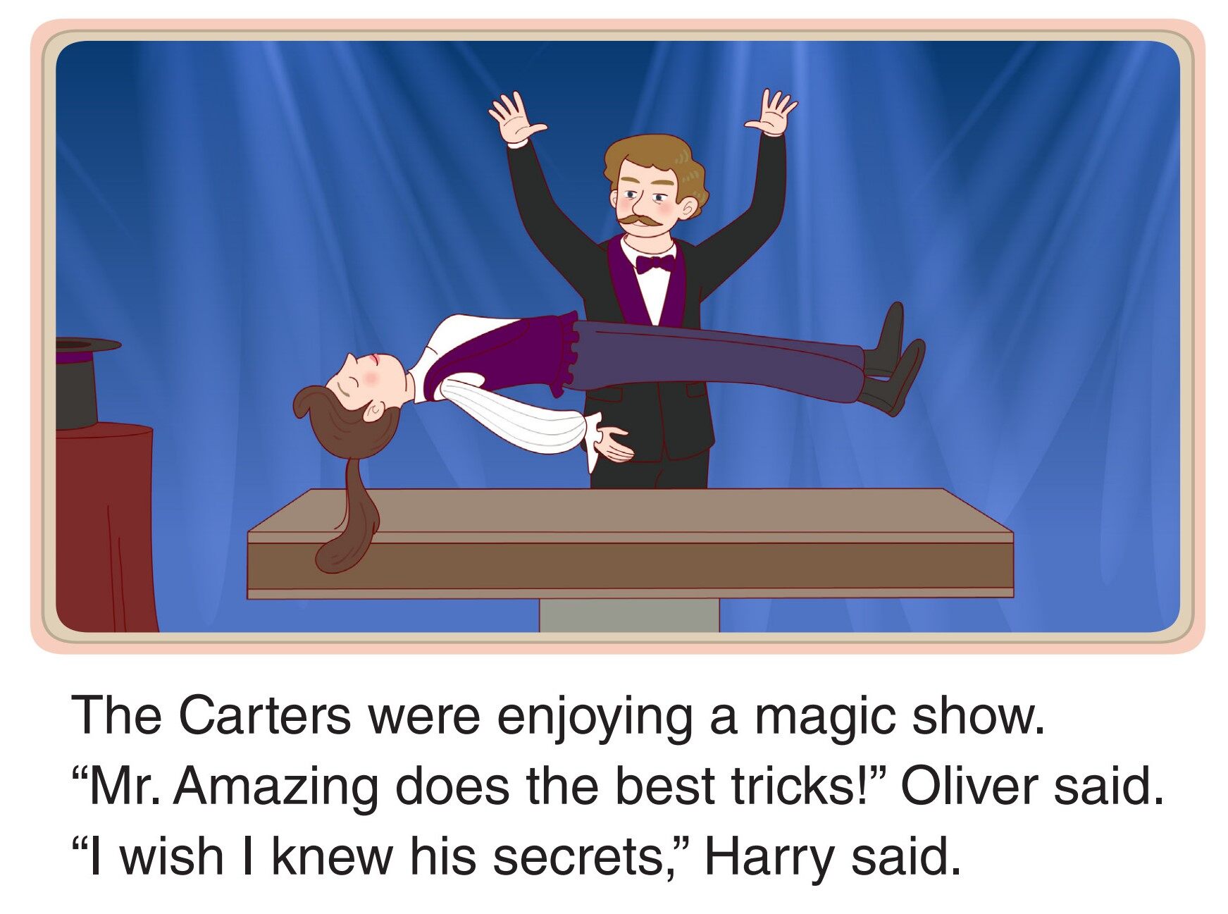 The Magic Show绘本故事第2页