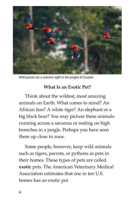 The Trouble with Exotic Pets绘本故事第3页