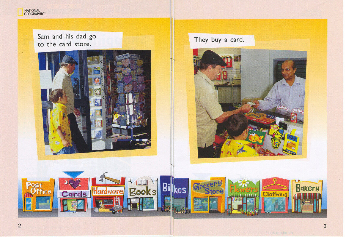 Shopping With Dad绘本故事第3页