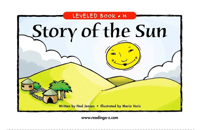 Story of the Sun绘本故事第2页