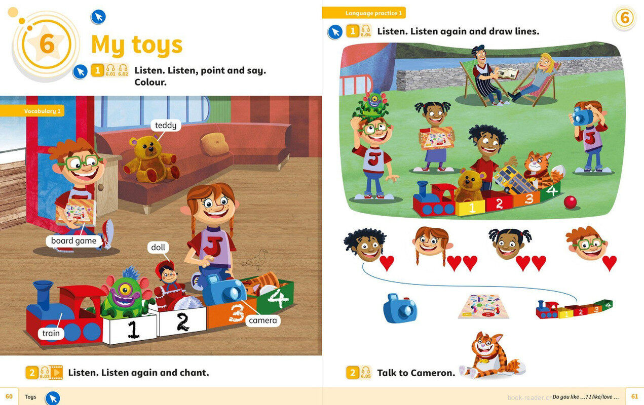 06 My toys绘本故事第2页