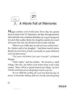 A Movie Full of Memories绘本故事第2页