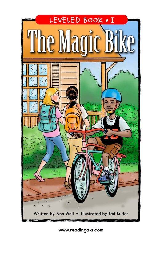 The Magic Bike绘本故事第2页