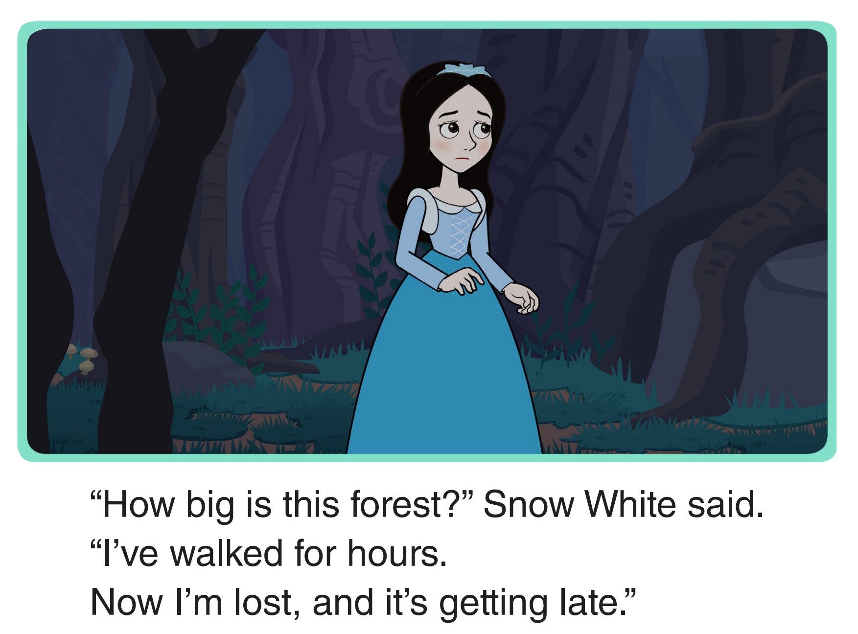 The Dark Forest绘本故事第4页