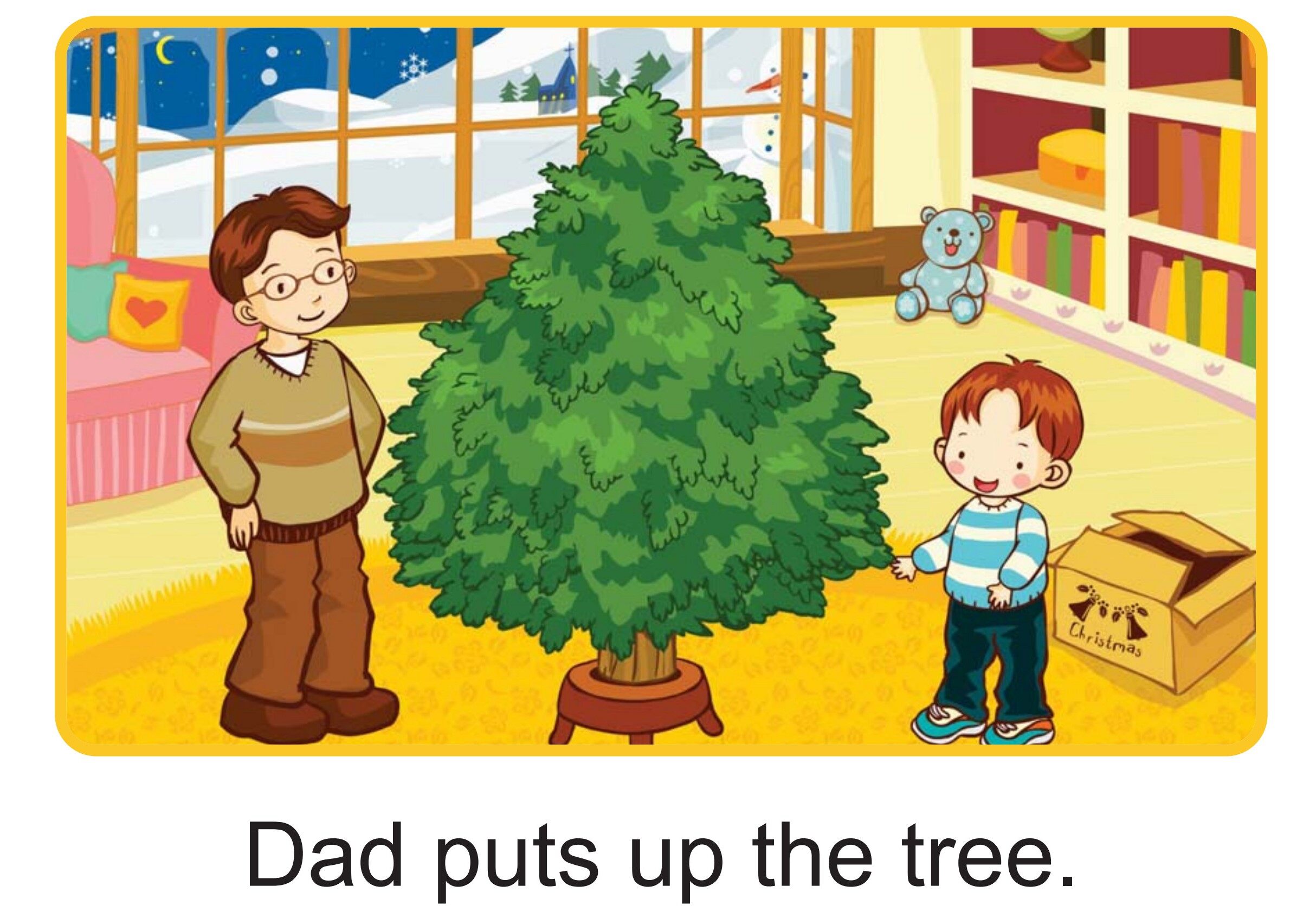 Merry Christmas!绘本故事第2页