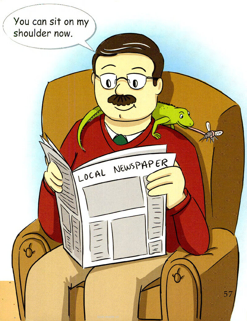 Lizzie the Lizard绘本故事第3页