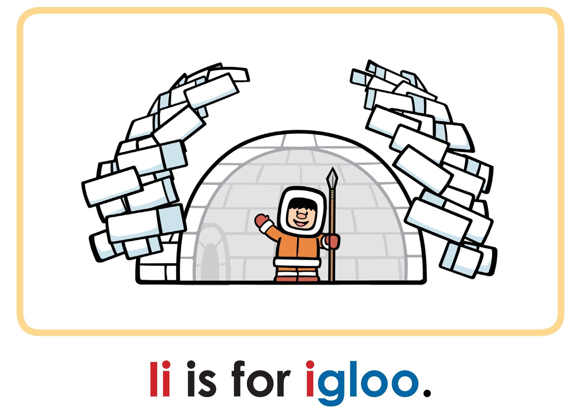 Letter Ii绘本故事第4页