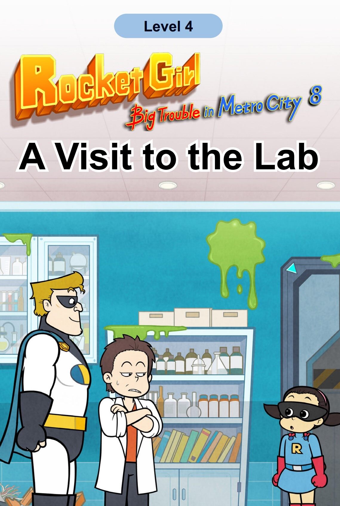 A Visit to the Lab绘本故事第2页