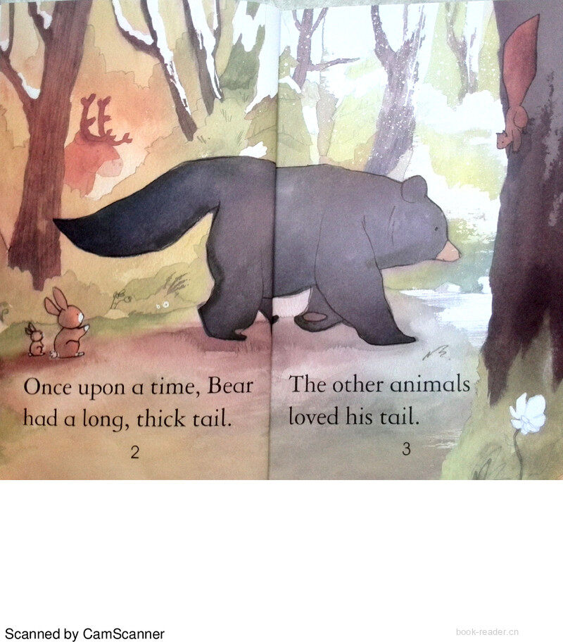 How Bear Lost his Tail绘本故事第3页