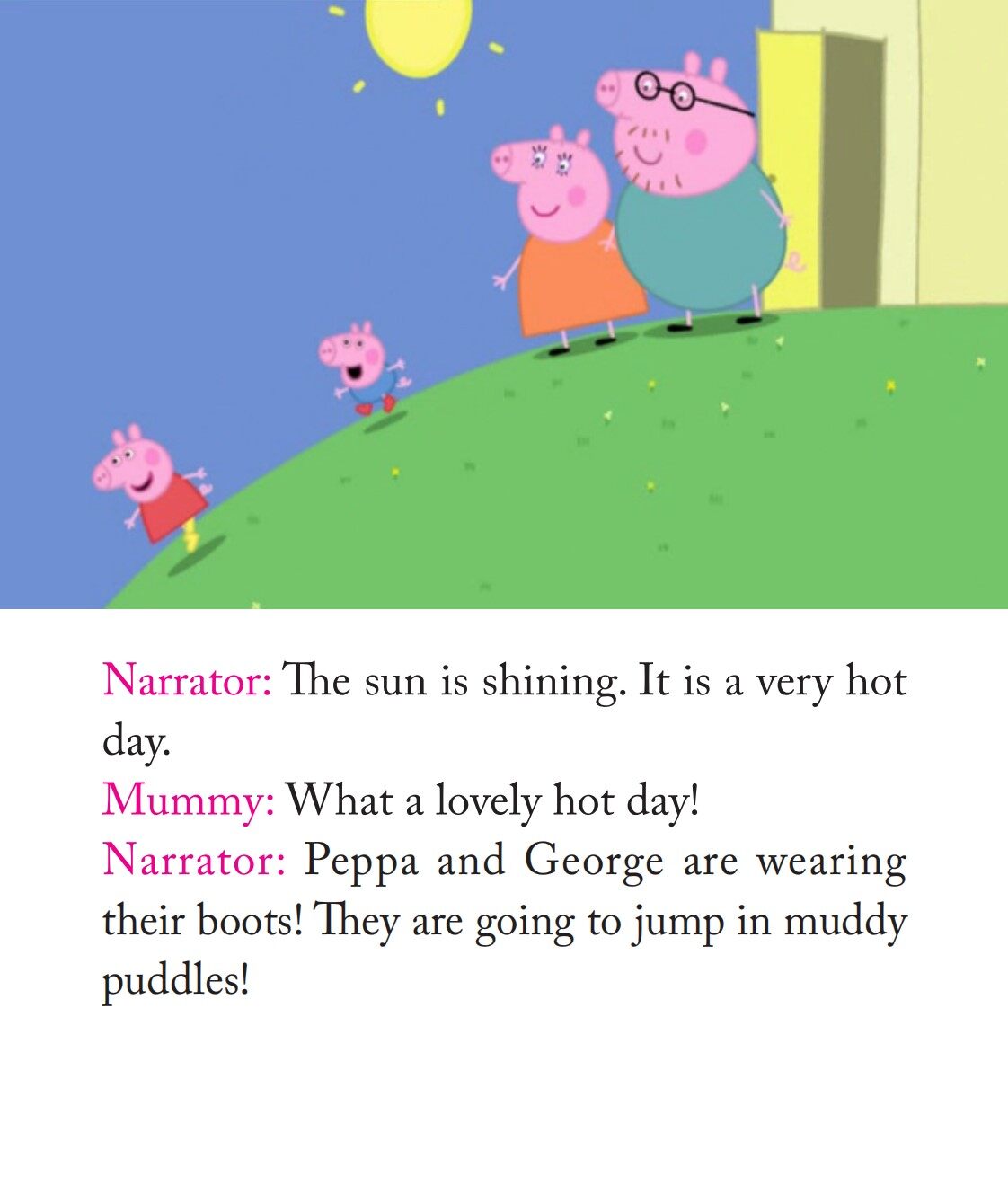 Very Hot day绘本故事第3页