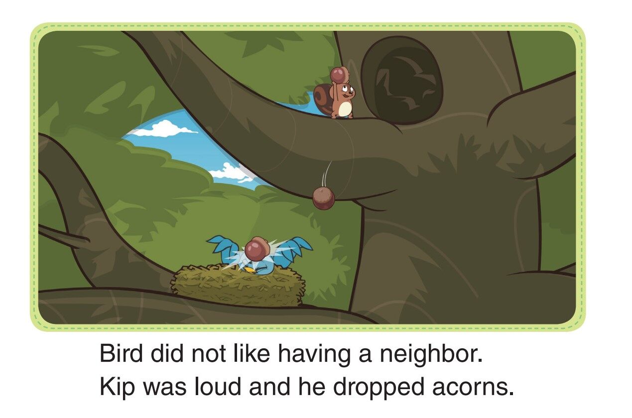 Bird's New Neighbor绘本故事第2页