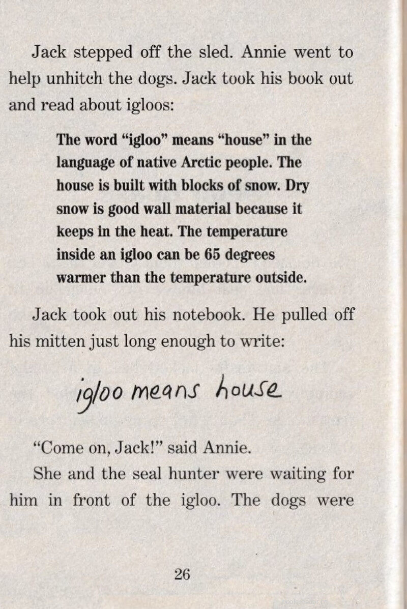 04 Snow House绘本故事第3页