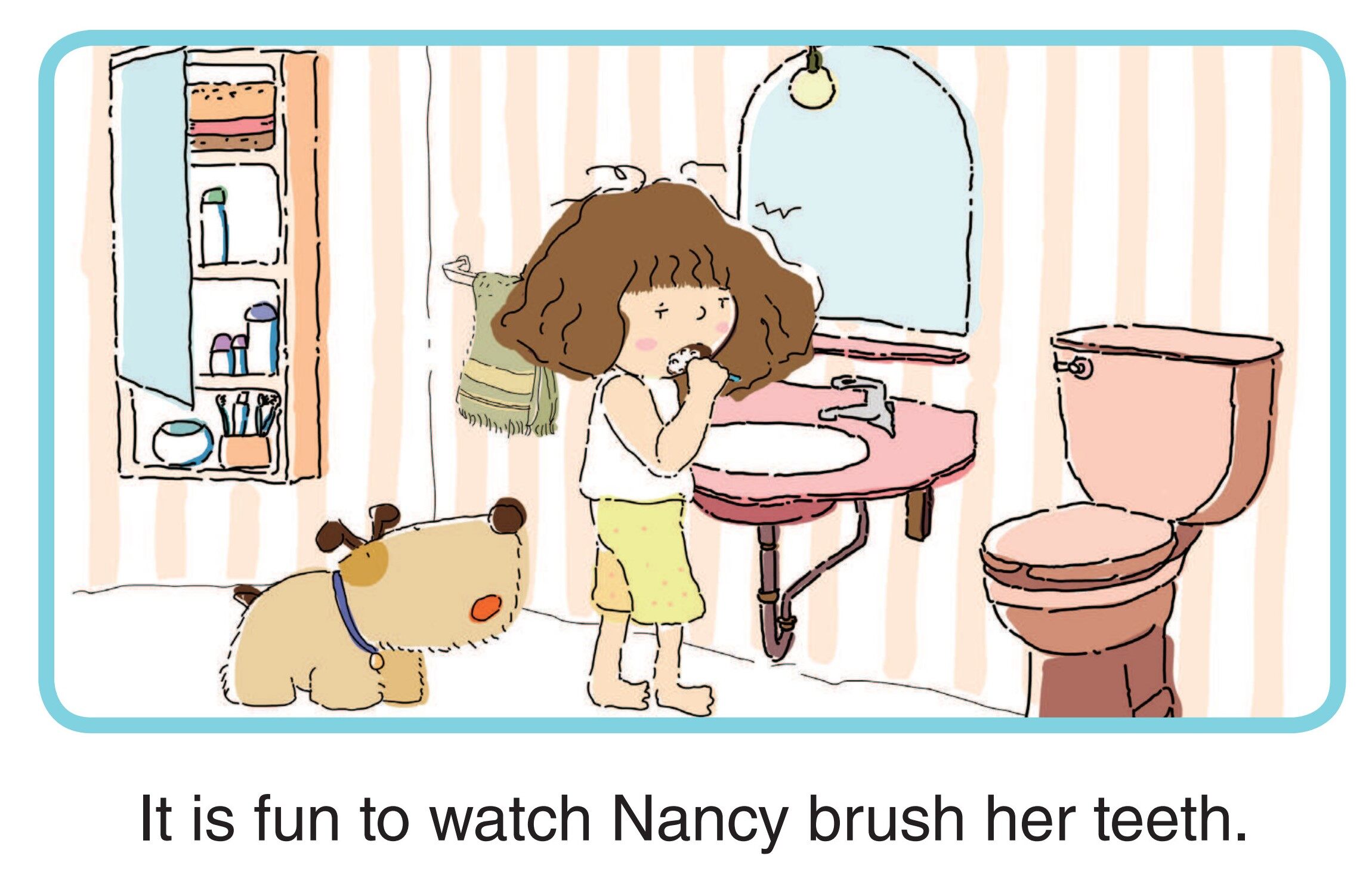 Wake Up, Nancy!绘本故事第4页