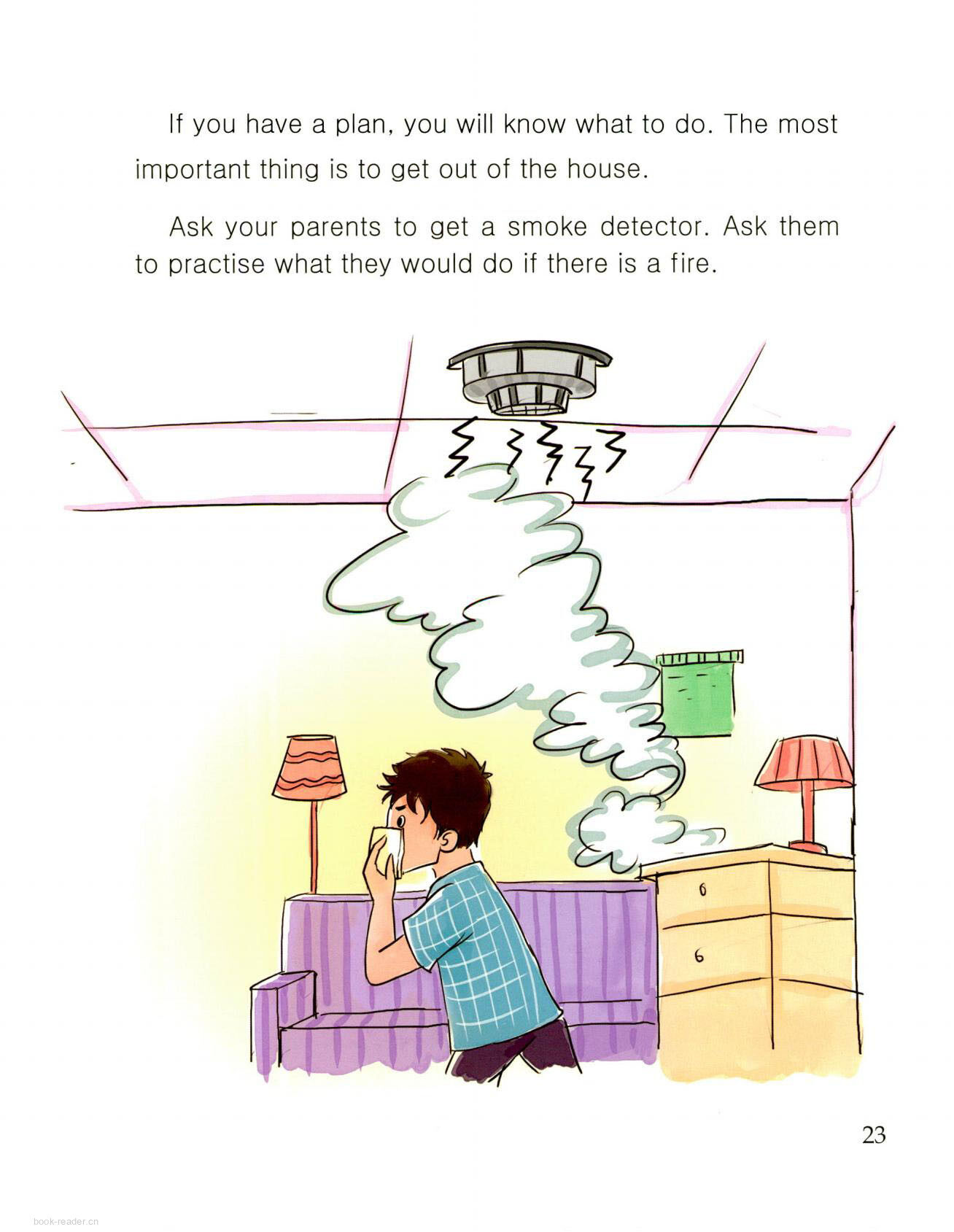 Smoke Detectors绘本故事第3页