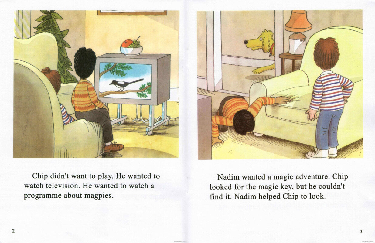 The Shiny Key绘本故事第4页