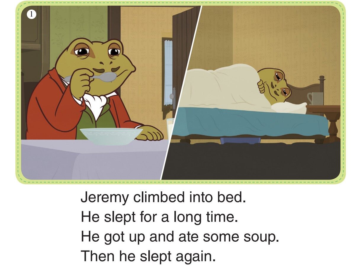 Jeremy Fisher Gets Sick 4-A Little Cold绘本故事第3页