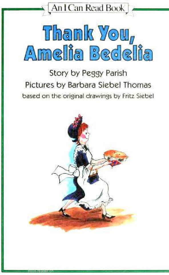 Thank You, Amelia Bedelia绘本故事第2页