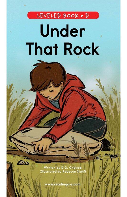 Under That Rock绘本故事第2页