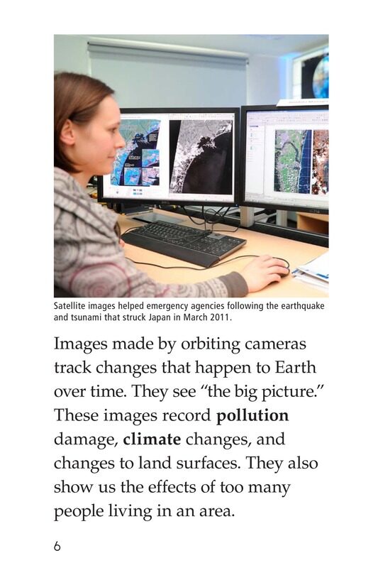 Watching Earth From Space绘本故事第5页