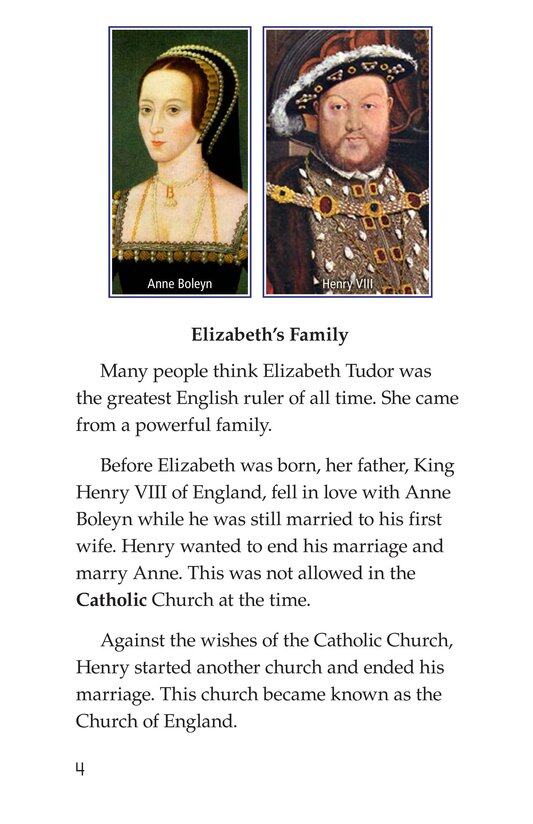 Queen Elizabeth I绘本故事第3页