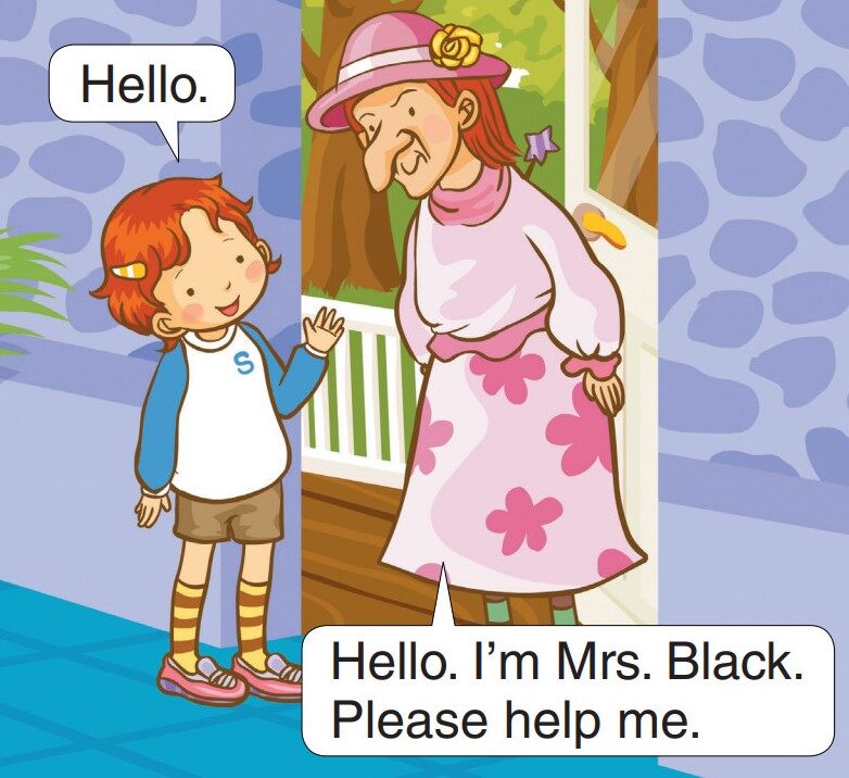 She Is Tall and Old绘本故事第5页