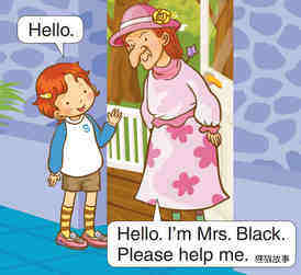 She Is Tall and Old绘本故事第5页