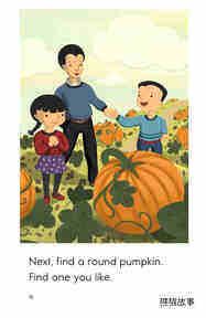 Let's Carve a Pumpkin绘本故事第4页