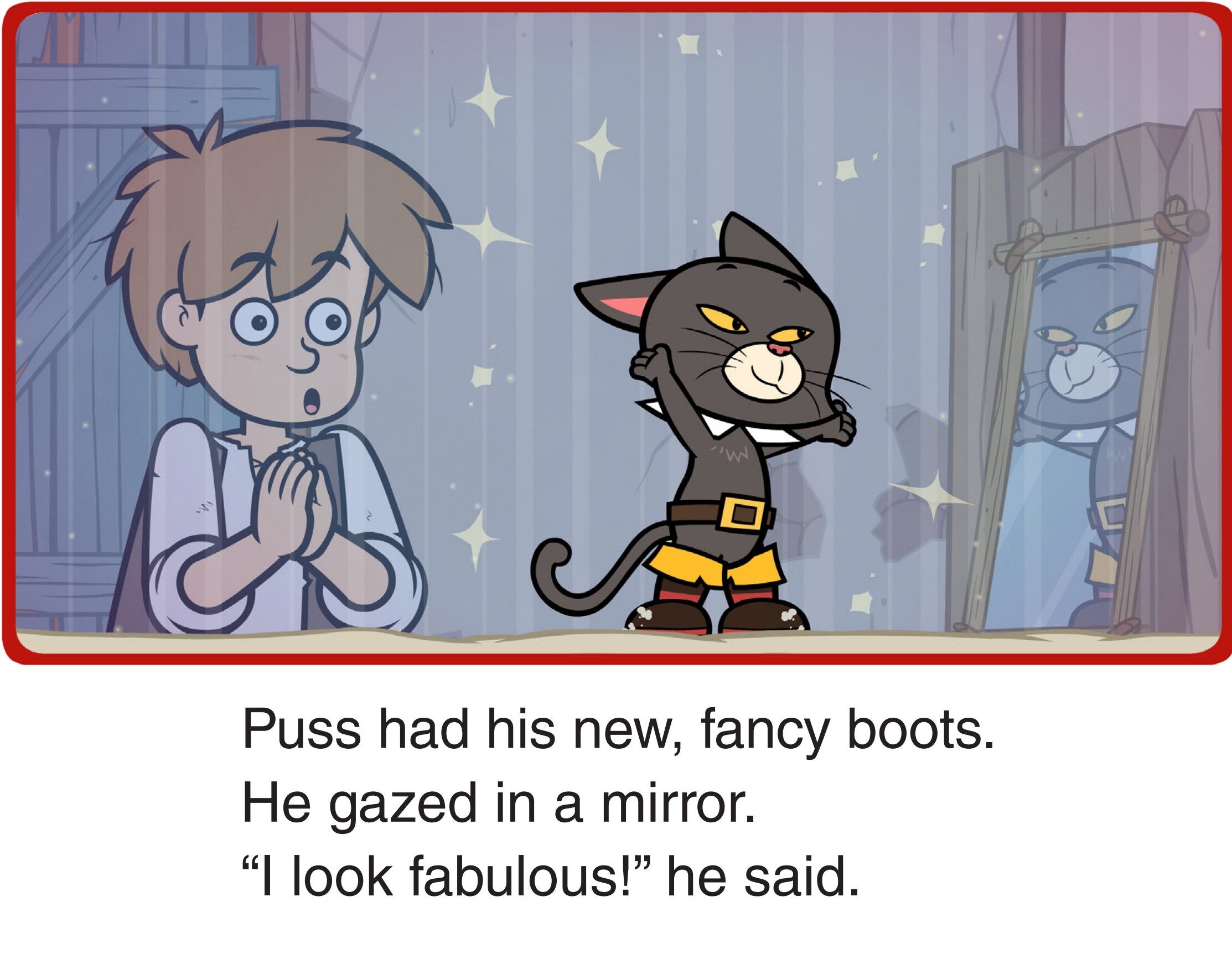 Puss Has a Plan绘本故事第3页