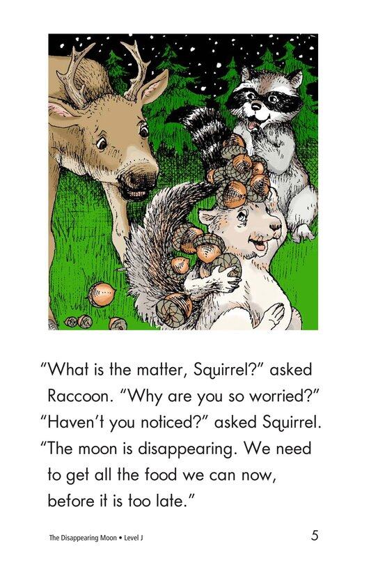The Disappearing Moon绘本故事第4页