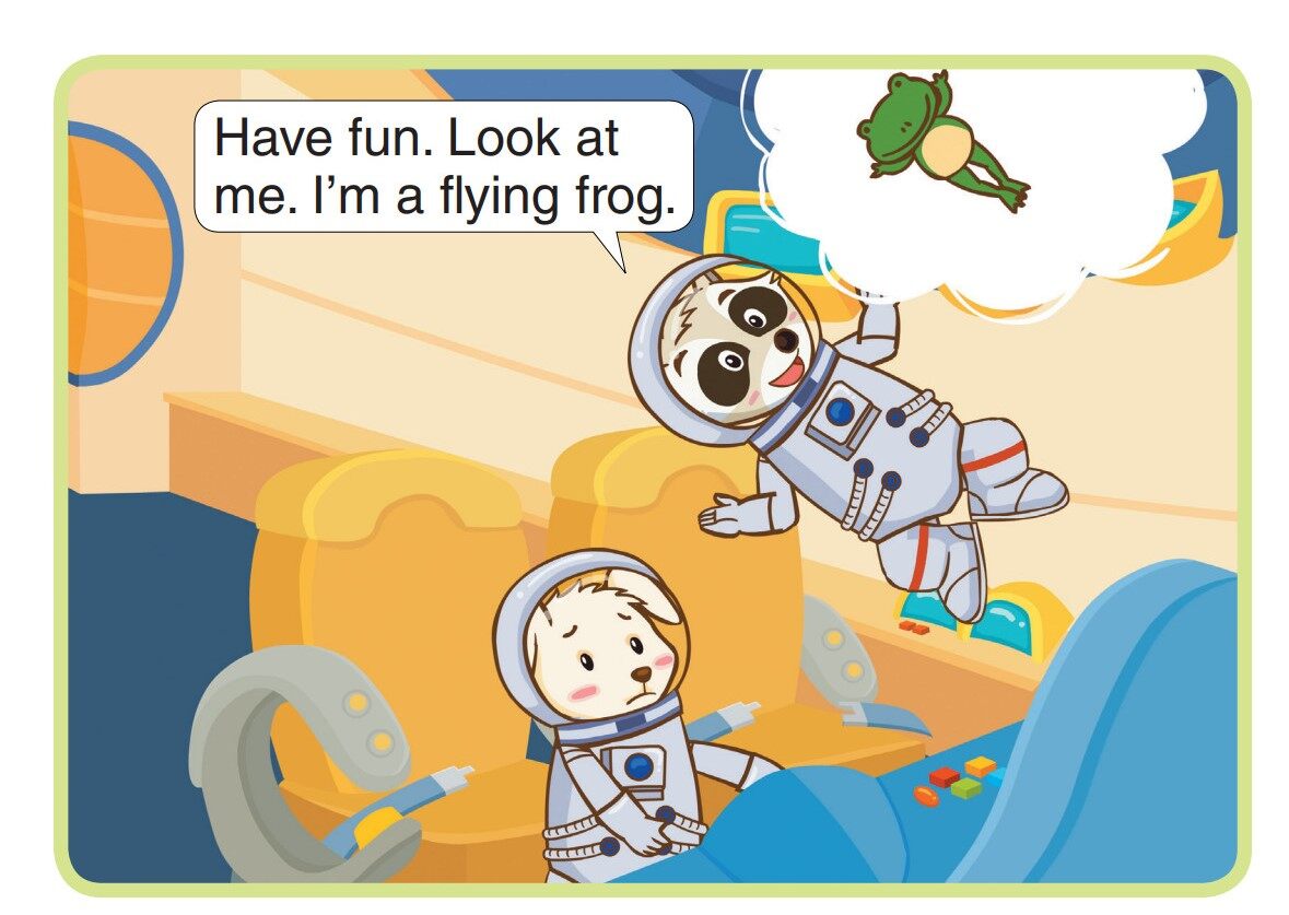 Space Adventure绘本故事第4页