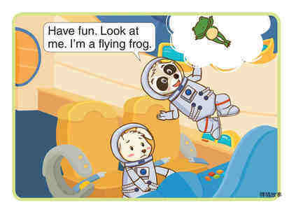 Space Adventure绘本故事第4页