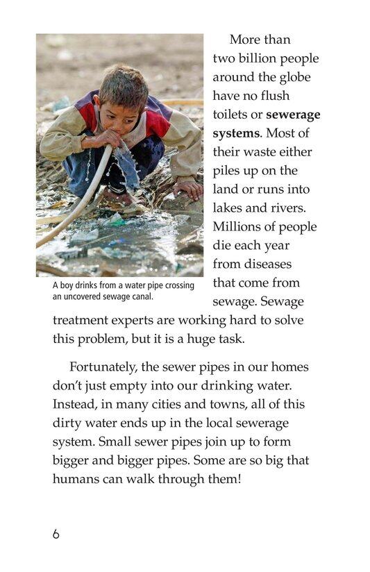 What Happens When You Flush绘本故事第5页