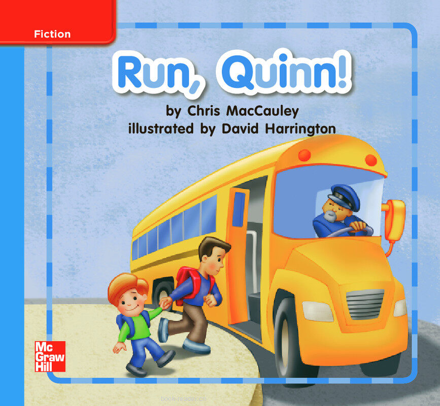 GK On U08W1 Run, Quinn!绘本故事第2页