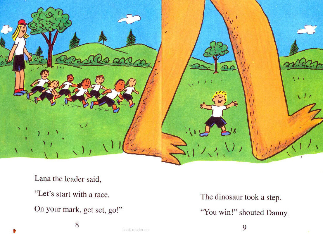 Danny and the Dinosaur go to camp绘本故事第5页